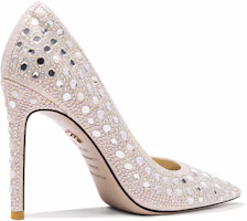 Order (W) Zapatos Lily Wei Tacón Alto 'Stiletto Rosa Cristal Punta Fina' NN-465