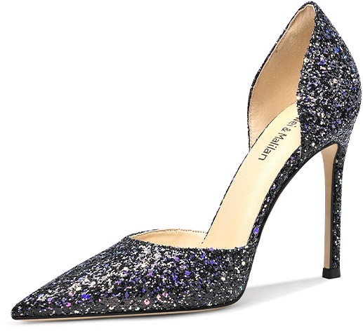 women-lily-wei-pu-high-heels-shiny-black-comfort-nn-188