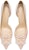 (Women) Lily Wei PU Pearl Sequin Side Cut Slip-On Stiletto 'Orange Pink Gradient' NN-531