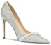 Order (W) 릴리 웨이 진주 스틸레토 힐 "실버 스파클" (Lily Wei pearl stiletto heels "Silver Sparkle") NN-064