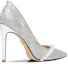 Lookbook (W) 릴리 웨이 진주 스틸레토 힐 "실버 스파클" (Lily Wei pearl stiletto heels "Silver Sparkle") NN-064