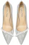 Shop (W) 릴리 웨이 진주 스틸레토 힐 "실버 스파클" (Lily Wei pearl stiletto heels "Silver Sparkle") NN-064