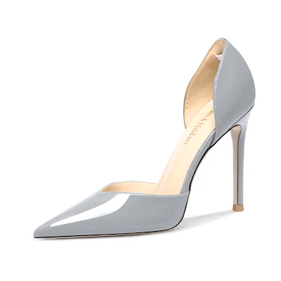 (W) Lily Wei Pump 'Patent Leather Monochrome'