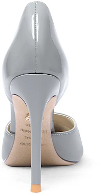 Lily Wei 漆皮 純色中空便鞋 細跟 高跟鞋 10cm 女款 Shop Lily Wei 漆皮 純色中空便鞋 細跟 高跟鞋 10cm 女款