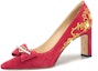 Buy (W) Kasut Tumit Tinggi Bow Merah Lily Wei 'Yuan Ding Jin Sheng' M1-100