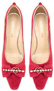 (W) Kasut Tumit Tinggi Bow Merah Lily Wei 'Yuan Ding Jin Sheng' M1-100 Lookbook (W) Kasut Tumit Tinggi Bow Merah Lily Wei 'Yuan Ding Jin Sheng' M1-100