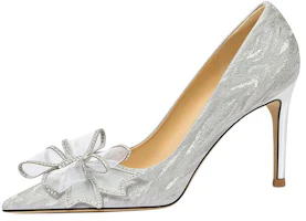 (Women) Lily Wei Rhinestone Bow Slip-On Wedding Heels - Wide Fit Stiletto Shoes. Wide Fit Single Shoes 094 (Women) Lily Wei Rhinestone Bow Slip-On Wedding Heels - Wide Fit Stiletto Shoes. Wide Fit Single Shoes 094