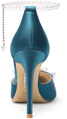 (W) 릴리 웨이 새틴&펄 스틸레토 '피콕 블루' (Lily Wei Satin&Pearl Stiletto 'Peacock Blue') NN-207 Shop (W) 릴리 웨이 새틴&펄 스틸레토 '피콕 블루' (Lily Wei Satin&Pearl Stiletto 'Peacock Blue') NN-207