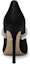 Shop (W) Lily Wei Satin Rhinestone Pearl Mule Heels 'Hitam' NN-388