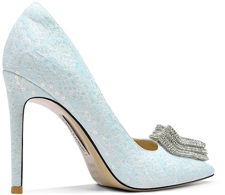 (Women) Lily Wei Slip-On 'Blue Leather Rhinestone' NN-235 Order (Women) Lily Wei Slip-On 'Blue Leather Rhinestone' NN-235