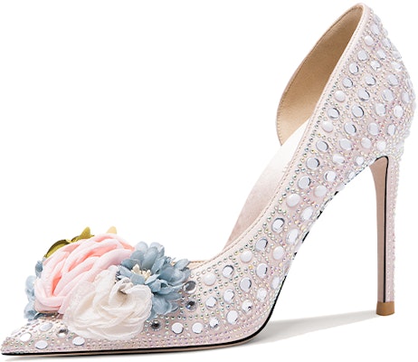 (W) Lily Wei Slip-On 'Bunga Berlian Imitasi Merah Jambu Champagne' NN-472 Buy (W) Lily Wei Slip-On 'Bunga Berlian Imitasi Merah Jambu Champagne' NN-472