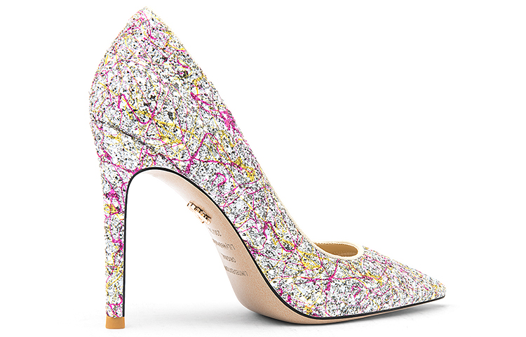 (W) Lily Wei Slip-On 'Glitter Colorblock Stiletto' 圖 2