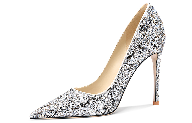 (W) Lily Wei Slip-On 'Glitter Colorblock Stiletto' 圖 5