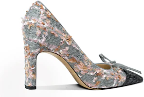 Order (W) Lily Wei Slip-On 'Parche de Tweed Gris' M1-094