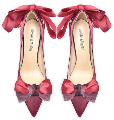 (W) Lily Wei Sin Cordones 'Lazo Perla Roja' NN-205 Lookbook (W) Lily Wei Sin Cordones 'Lazo Perla Roja' NN-205