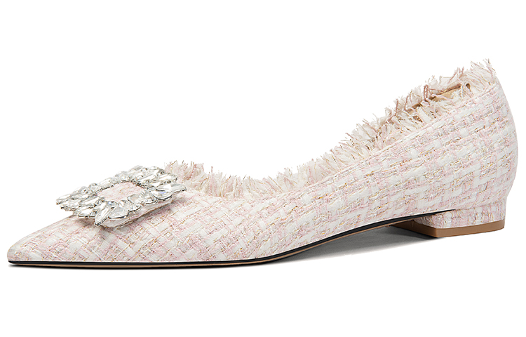 (W) Lily Wei Slip-On Flat 'Moonlight Fabric with Rhinestones' 圖 7