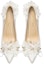 Lookbook (W) Lily Wei Tumit Slip-On 'Mutiara Rhinestone Bunga Putih' NN-519