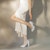 (W) Lily Wei Kasut Tinggi Slip-On 'Silver Floral Pearl' NN-121