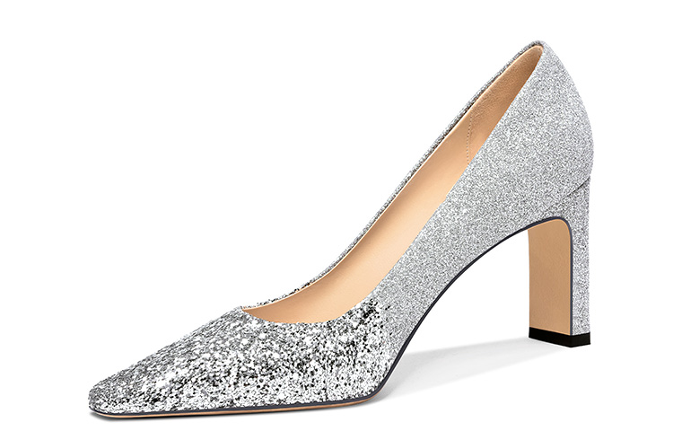 (Women) Lily Wei Slip-On High Heels 'Stardust Glitter' M1-090