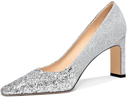 (Women) Lily Wei Slip-On High Heels 'Stardust Glitter' M1-090 (Women) Lily Wei Slip-On High Heels 'Stardust Glitter' M1-090