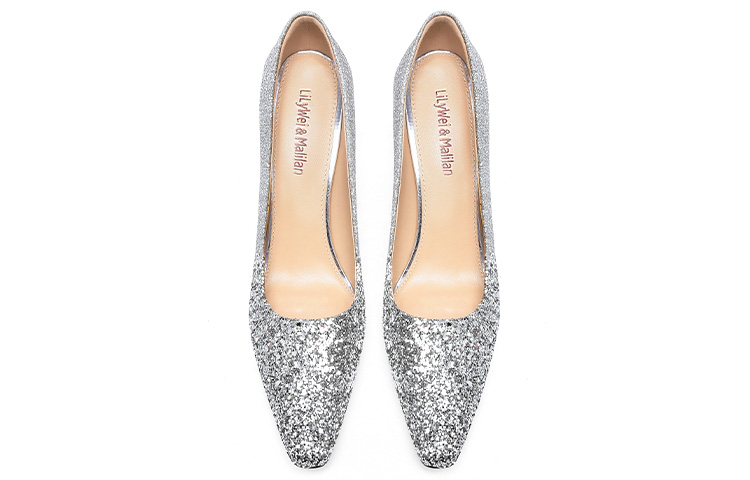 Lookbook (W) Lily Wei Kasut Tumit Tinggi Sarung 'Kilauan Bintang' M1-090