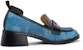 (Women) Lily Wei Slip-On Loafer 'Metallic Patchwork Blue' KF-012