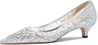 Buy (Women) Lily Wei Slip-On Stiletto 3cm 'Silver Rhinestone' J-104-a