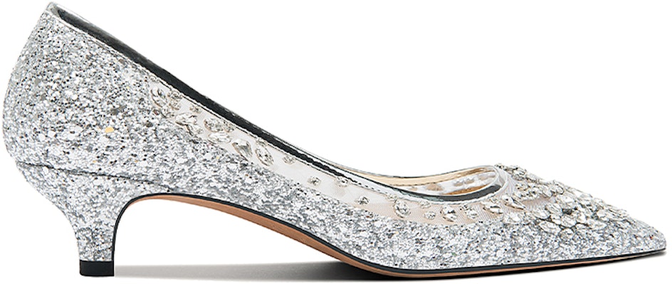 (Women) Lily Wei Slip-On Stiletto 3cm 'Silver Rhinestone' J-104-a Order (Women) Lily Wei Slip-On Stiletto 3cm 'Silver Rhinestone' J-104-a