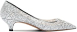 Order (Women) Lily Wei Slip-On Stiletto 3cm 'Silver Rhinestone' J-104-a