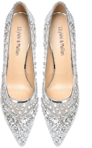 (W) 릴리 웨이 슬립온 스틸레토 3cm '실버 큐빅' (Lily Wei 슬립온 3cm 큐빅) J-104-a Lookbook (W) 릴리 웨이 슬립온 스틸레토 3cm '실버 큐빅' (Lily Wei 슬립온 3cm 큐빅) J-104-a