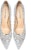 (Women) Lily Wei Slip-On Stiletto 3cm 'Silver Rhinestone' J-104-a