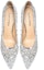 Lookbook (Women) Lily Wei Slip-On Stiletto 3cm 'Silver Rhinestone' J-104-a