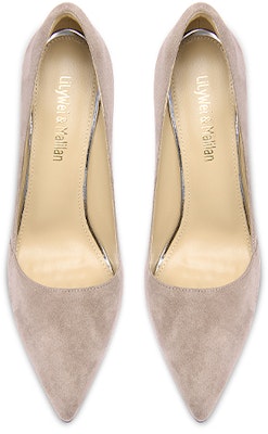 (W) Lily Wei Slip-On Stiletto 'Krim Kopi' J-119-a Lookbook (W) Lily Wei Slip-On Stiletto 'Krim Kopi' J-119-a