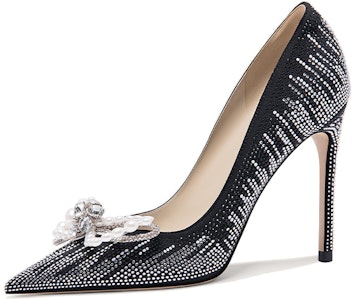 (W) Lily Wei Tacón Aguja 10cm 'Negro Cómodo Casual' NN-467 Buy (W) Lily Wei Tacón Aguja 10cm 'Negro Cómodo Casual' NN-467