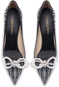 (W) Lily Wei Tacón Aguja 10cm 'Negro Cómodo Casual' NN-467 Lookbook (W) Lily Wei Tacón Aguja 10cm 'Negro Cómodo Casual' NN-467