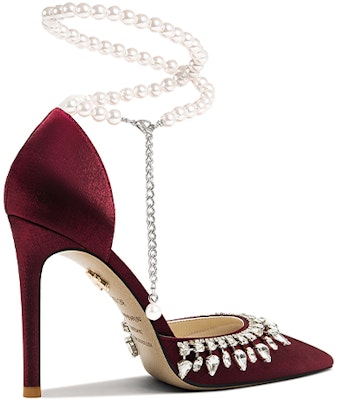 (W) 莉莉韦10厘米舒适休闲红色高跟鞋 NN-496 Order (W) 莉莉韦10厘米舒适休闲红色高跟鞋 NN-496