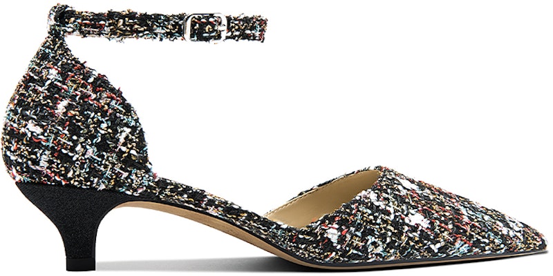 (W) Lily Wei 3厘米细高跟'黑色镂空带扣' L-020-a Order (W) Lily Wei 3厘米细高跟'黑色镂空带扣' L-020-a