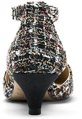 (W) Lily Wei 3厘米细高跟'黑色镂空带扣' L-020-a Shop (W) Lily Wei 3厘米细高跟'黑色镂空带扣' L-020-a