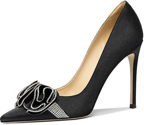 (W) Lily Wei Stiletto 'Raisin Bunga Berlian Hitam' NN-522 Buy (W) Lily Wei Stiletto 'Raisin Bunga Berlian Hitam' NN-522