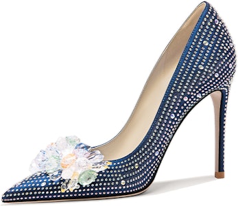 (W) 릴리 웨이 스틸레토 '블루 큐빅' NN-462 Buy (W) 릴리 웨이 스틸레토 '블루 큐빅' NN-462