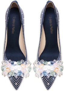 (W) 릴리 웨이 스틸레토 '블루 큐빅' NN-462 Lookbook (W) 릴리 웨이 스틸레토 '블루 큐빅' NN-462