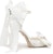 (W) Lily Wei Stiletto 'Awan Terapung dan Riben Rama-Rama Putih' NN-374