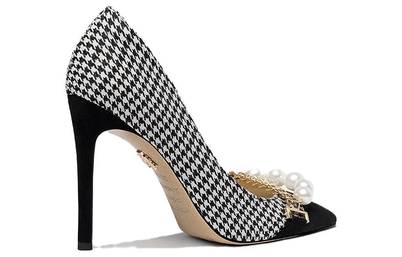 Order (W) Lily Wei Stiletto 'Paruh Tirus Corak Houndstooth' NN-428