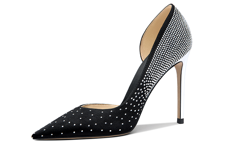 (W) Lily Wei Stiletto 'Moonlight Silver Mist'