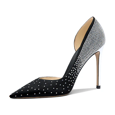 (W) Lily Wei Stiletto 'Moonlight Silver Mist'
