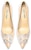 (W) Lily Wei Stiletto 'Sandal Nude Kristal Buckle' NN-229