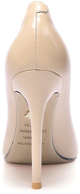 (Women) Lily Wei Stiletto 'Nude Patent Crystal Buckle' NN-229 Shop (Women) Lily Wei Stiletto 'Nude Patent Crystal Buckle' NN-229