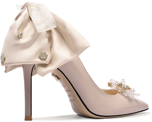 (W) 莉莉·魏高跟鞋 '漆皮金属蝴蝶-咖啡色' NN-231 Order (W) 莉莉·魏高跟鞋 '漆皮金属蝴蝶-咖啡色' NN-231