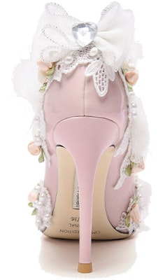 (W) 릴리웨이 스틸레토 '핑크 펄 플로럴' (Lily Wei Stiletto 'Pink Pearl Floral') NN-226 Shop (W) 릴리웨이 스틸레토 '핑크 펄 플로럴' (Lily Wei Stiletto 'Pink Pearl Floral') NN-226