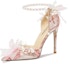 Buy (W) Lily Wei Stiletto 'Pearl Pink' Hujung Tajam NN-377